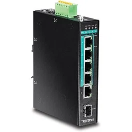 Trendnet TI-PG541 Switch No Administrado L2 Gigabit Ethernet 10/100/1000 PoE Negro