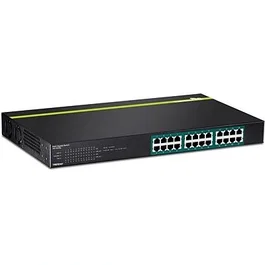 Trendnet TPE-TG240G Switch No Administrado L2 Gigabit Ethernet 10/100/1000 PoE Montaje en Rack Negro