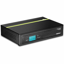 Trendnet TPE-S50 Switch Fast Ethernet PoE+ de 5 puertos