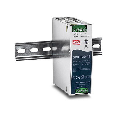Trendnet TI-S12048 Fuente de alimentación industrial para carril DIN 120W 48V
