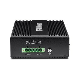 TRENDnet TI-UPG62 Switch Industrial PoE+ con 4 Puertos Gigabit, 2 SFP y Montaje en Carril DIN - 240W, No Administrado, IP30