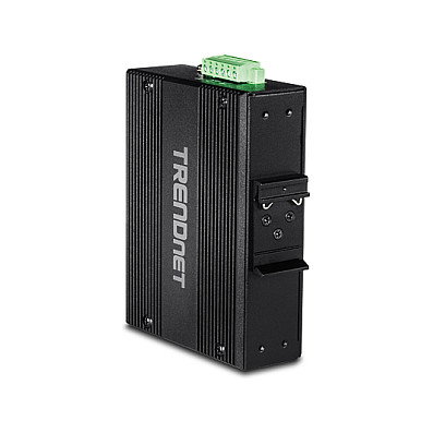 TRENDnet Switch Industrial TI-UPG62 4-Port Gigabit PoE+ con 2 SFP, 240W, Montaje DIN-Rail/IP30, No Administrado