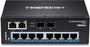 TRENDnet TI-G102 Switch Industrial Gigabit de 10 Puertos