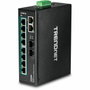 Trendnet TI-PG102 Switch Industrial Gigabit PoE+ Negro