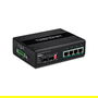 TRENDnet TI-PG62B Switch Industrial Gigabit PoE+ 4 Puertos + 2 SFP, No Administrado, IP30, 120W PoE Budget