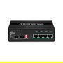TRENDnet TI-PG62B Switch Industrial Gigabit PoE+ 4 Puertos + 2 SFP, No Administrado, IP30, 120W PoE Budget