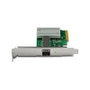 TRENDnet TEG-10GECSFP Tarjeta de Red Ethernet PCIe de 10 Gb/s Interna, Fibra, 10000 Mbit/s, Color Verde y Plata, Compatible con Windows y Linux