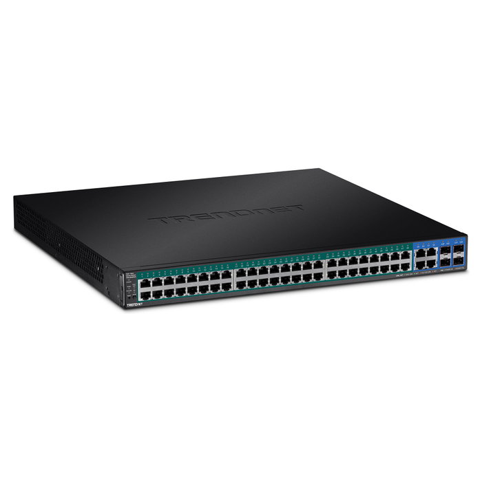 TRENDnet TPE-5048WS Switch Gigabit Web Smart PoE+ de 52 Puertos
