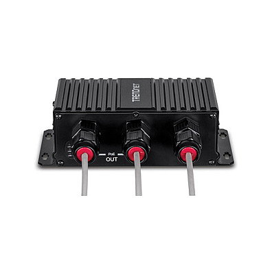 Trendnet TI-EU120 Extensor Industrial Gigabit Ethernet con PoE Negro