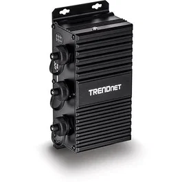 Trendnet TI-EU120 Adaptador e Inyector PoE Gigabit Ethernet, 15.4 W, Negro