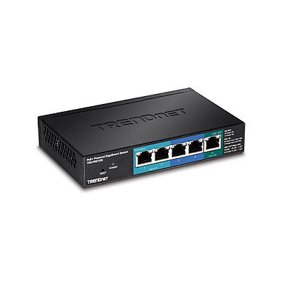 Trendnet TPE-P521ES Switch Gigabit EdgeSmart PoE+ de 5 puertos