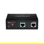 TRENDnet TI-SG104 Splitter Industrielle Gigabit PoE mit 2 RJ-45-Ports, Metallgehäuse, IP30, -40 bis 75 Grad C