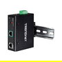 TRENDnet TI-SG104 Splitter Industrielle Gigabit PoE mit 2 RJ-45-Ports, Metallgehäuse, IP30, -40 bis 75 Grad C