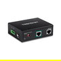 TRENDnet TI-SG104 Splitter Industrielle Gigabit PoE mit 2 RJ-45-Ports, Metallgehäuse, IP30, -40 bis 75 Grad C