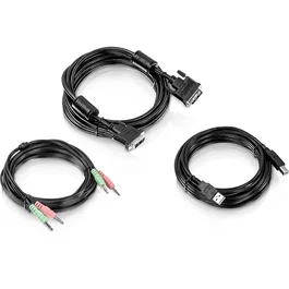 Trendnet TK-CD15 Cable KVM 4,5 m USB DVI-I Negro