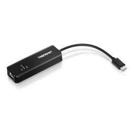 TRENDnet TUC-ET2G Adaptador Ethernet USB-C 3.1 a 2.5GBASE-T, 2500 Mbit/s, Para Portátil, Negro