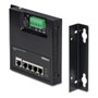 TRENDnet TI-PG50F Switch Industrial 5 Puertos PoE+ Gigabit No Administrado Montaje en Pared