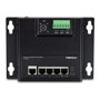 TRENDnet TI-PG50F Switch Industrial 5 Puertos PoE+ Gigabit No Administrado Montaje en Pared