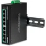TRENDnet TI-PE80 Switch Industrial Fast Ethernet PoE+ de 8 Puertos