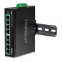 TRENDnet TI-PE80 Switch Industrial Fast Ethernet PoE+ 8 Puertos No Administrado, Montaje en Carril DIN, 200W Presupuesto PoE