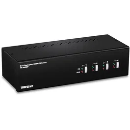 Trendnet TK-440DP Switch KVM de 4 puertos para monitor dual
