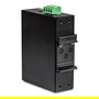 TRENDnet TI-PE50 Switch Industrial No Administrado 5 Puertos Fast Ethernet PoE+ 90W, Montaje en Carril DIN o Pared, IP30, Metal Negro
