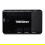 TRENDnet TK-U404 Conmutador USB 3.2 Gen 1 (3.1) de 4 Puertos, 5 Gbps, Negro, Interruptor de Compartición USB para PC