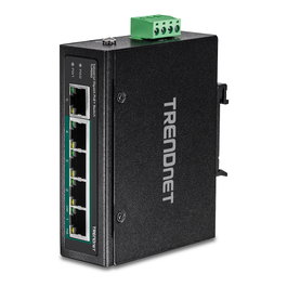 Trendnet TI-PG50 Switch Gestionado Gigabit Ethernet 10/100/1000 PoE+ 5 Puertos Negro