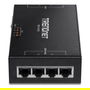 TRENDnet TPE-147GI Inyector PoE+ Gigabit 65W 4 Puertos Ethernet LAN, Negro, IEEE 802.3af/at
