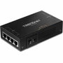TRENDnet TPE-147GI Inyector Gigabit PoE+ de 4 puertos y 65W