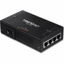 TRENDnet TPE-147GI Inyector Gigabit PoE+ de 4 puertos y 65W