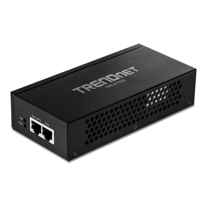 TRENDNET TPE-215GI Adaptador e Inyector PoE 2.5 Gigabit Ethernet TRENDNET TPE-215GI Adaptador e Inyector PoE 2.5 Gigabit Ethernet