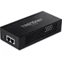 TRENDnet TPE-215GI Adaptador e Inyector PoE+ 2.5 Gigabit Ethernet - 30W, IEEE 802.3af/at, convierte puerto no PoE, 2 puertos RJ-45, Negro