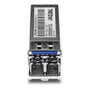 TRENDNET Módulo SFP LC Single-mode Mini-GBIC para fibra óptica monomodo, alcance 10 km, compatible con switches Gigabit Ethernet