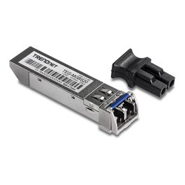 TRENDNET Módulo SFP LC Single-mode Mini-GBIC para fibra óptica monomodo, alcance 10 km, compatible con switches Gigabit Ethernet