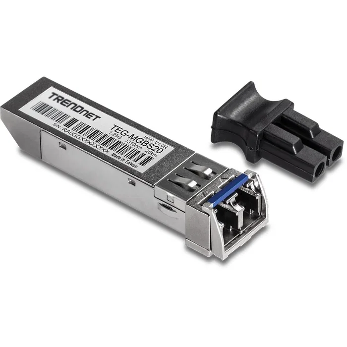 Trendnet TEG-MGBS20 Convertidor de Medio 1250 Mbit/s 1310 nm 20 km Monomodo Negro Trendnet TEG-MGBS20 Convertidor de Medio 1250 Mbit/s 1310 nm 20 km Monomodo Negro
