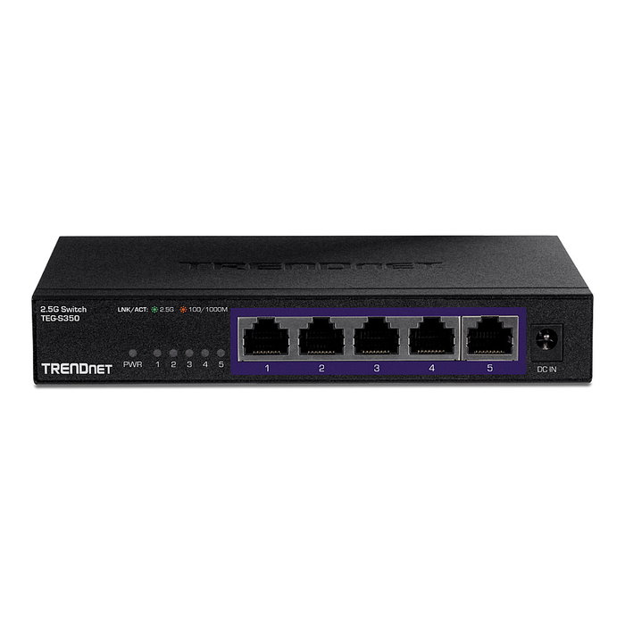 TRENDnet Switch Teg-S380, Conmutador de Red 8 Puertos Gigabit RJ-45 10/100/1000 Mbps