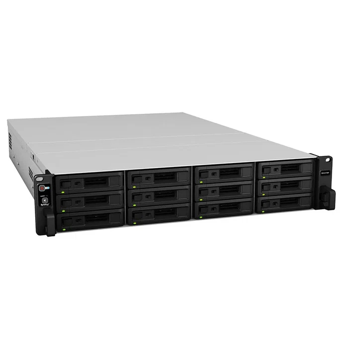 Synology RackStation NAS RX1217RP - Unidad de Expansión 2U 12 Bay con Fuentes de Alimentación Redundantes (RPS) para Ampliar RS3617xs