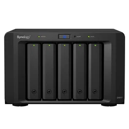 Synology DX517 Unidad de Disco Multiple 0 TB Escritorio Negro