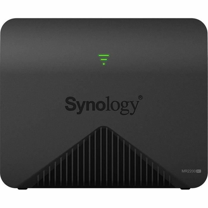 Synology MR2200AC Router inalámbrico Doble banda Negro