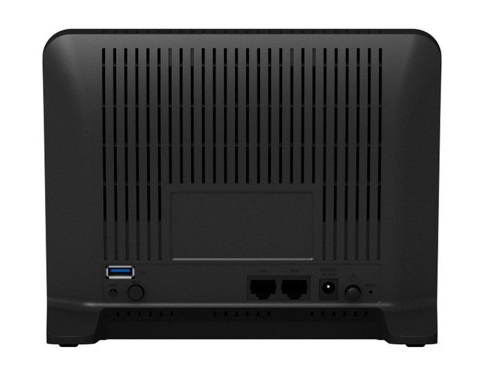 Synology MR2200AC Router inalámbrico Doble banda Negro