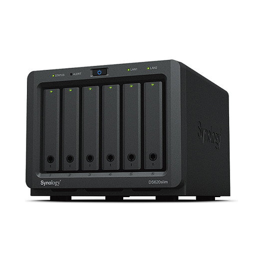 Synology DiskStation DS620SLIM NAS de Escritorio 6 Bahías 2.5 pulgadas Synology DiskStation DS620SLIM NAS de Escritorio 6 Bahías 2.5 pulgadas