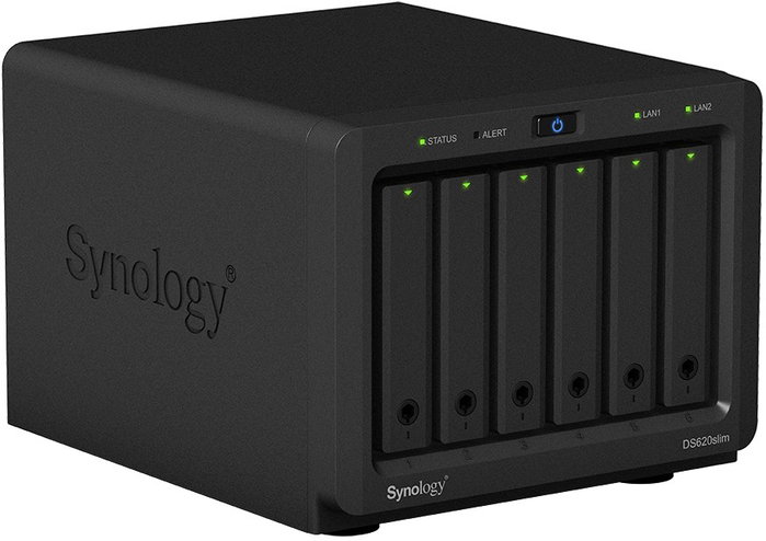 Synology DiskStation DS620SLIM NAS de Escritorio 6 Bahías 2.5 pulgadas Synology DiskStation DS620SLIM NAS de Escritorio 6 Bahías 2.5 pulgadas