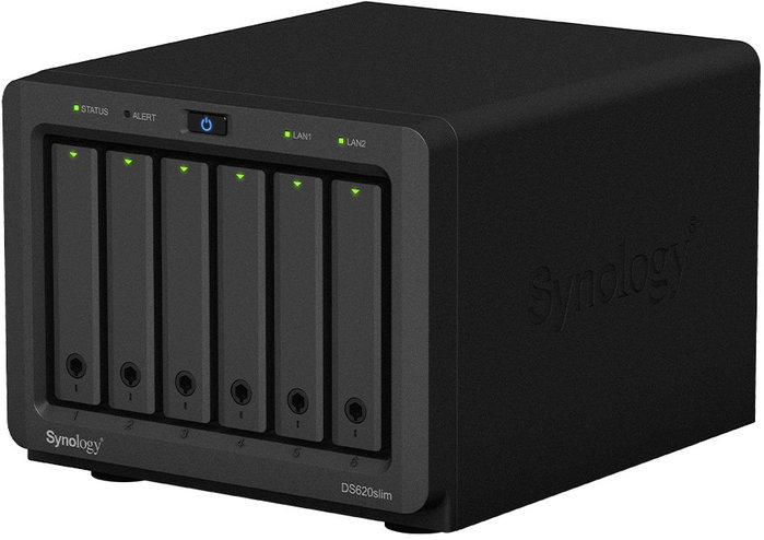 Synology DiskStation DS620SLIM NAS de Escritorio 6 Bahías 2.5 pulgadas Synology DiskStation DS620SLIM NAS de Escritorio 6 Bahías 2.5 pulgadas