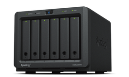 Synology DS620SLIM Servidor de Almacenamiento NAS Escritorio Intel Celeron J3355 2 GB DDR3L DiskStation Manager Negro