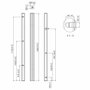Vogel's PUC 2718 CONNECT-IT XL Pole 180cm Black