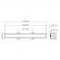Vogel's PFB 3411 Interface Bar 1175mm Negro