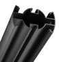 Vogels Connect-it Large Pole PUC 2515, soporte de montaje en pared de 150 cm, color negro