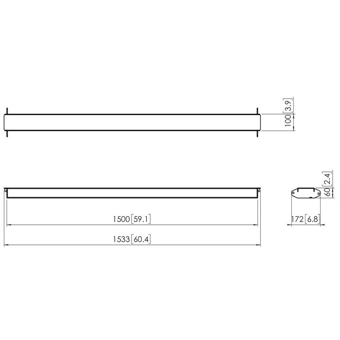 Vogels PFA 9130 Barra transversal para videowall