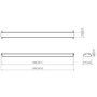 Vogels PFA 9130 Barra transversal para videowall